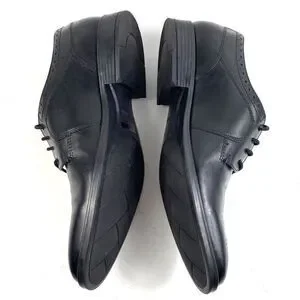 Clarks Kalden Edge Black Leather Oxford Shoes EU42.5 Clarks Kalden Edge Men main image 3